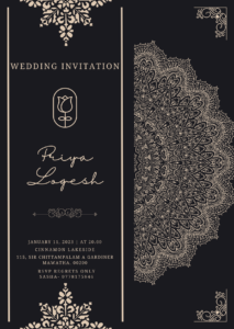 Wedding Warehouse Invitation Sample