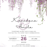 Personalized Wedding Invitation from Wedding Warehouse