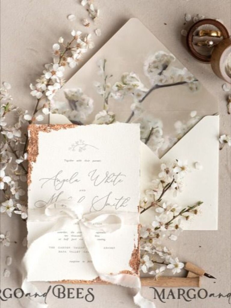 From modern minimalism to elegant vintage styles, stay ahead of the curve with the top wedding invitation trends of 2023 from our exclusive collection