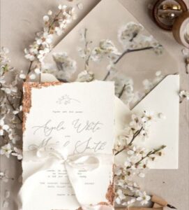 From modern minimalism to elegant vintage styles, stay ahead of the curve with the top wedding invitation trends of 2023 from our exclusive collection